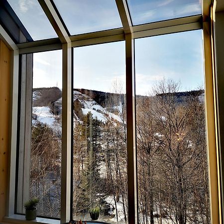 Condo Sur 2 Niveaux Avec Magnifique Vue Sur La Montagne Stoneham Eksteriør bilde